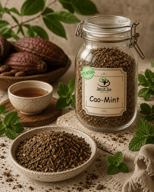 Cao-mint tea